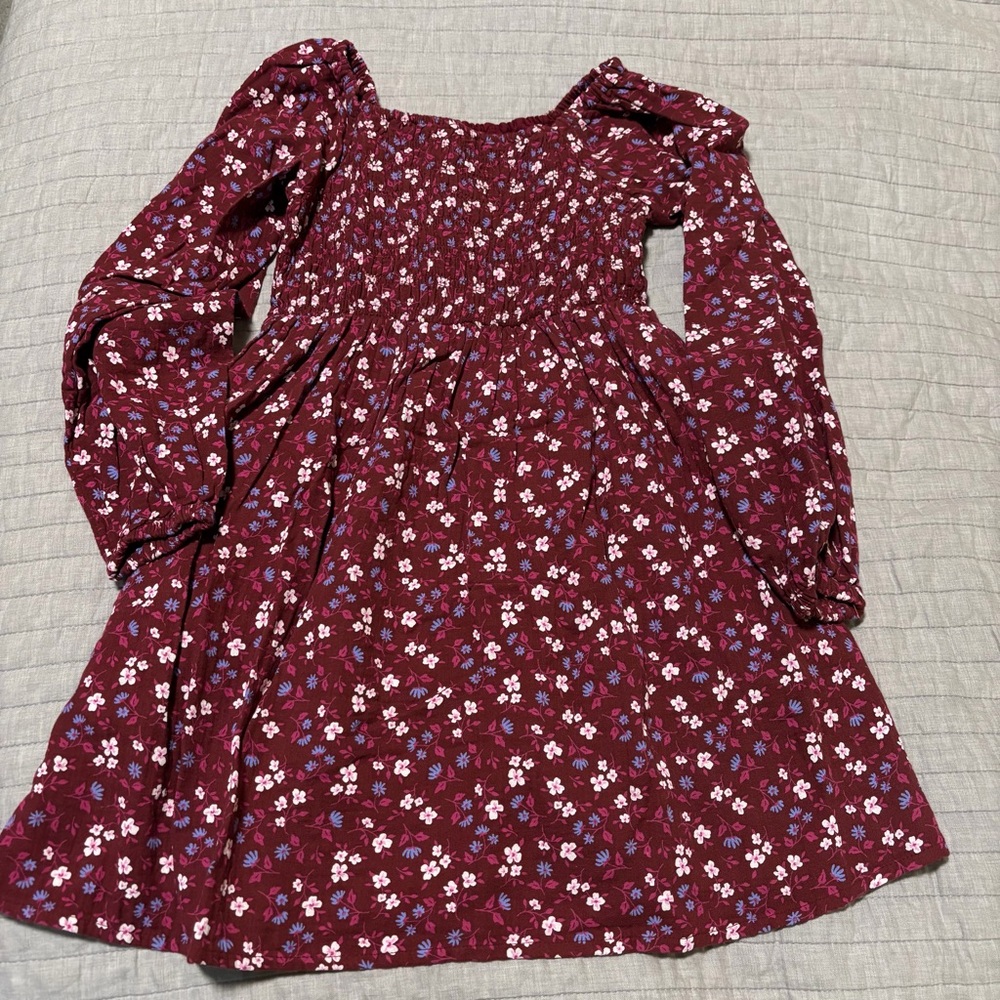 NWOT Cat & Jack Floral Long Sleeve Dress